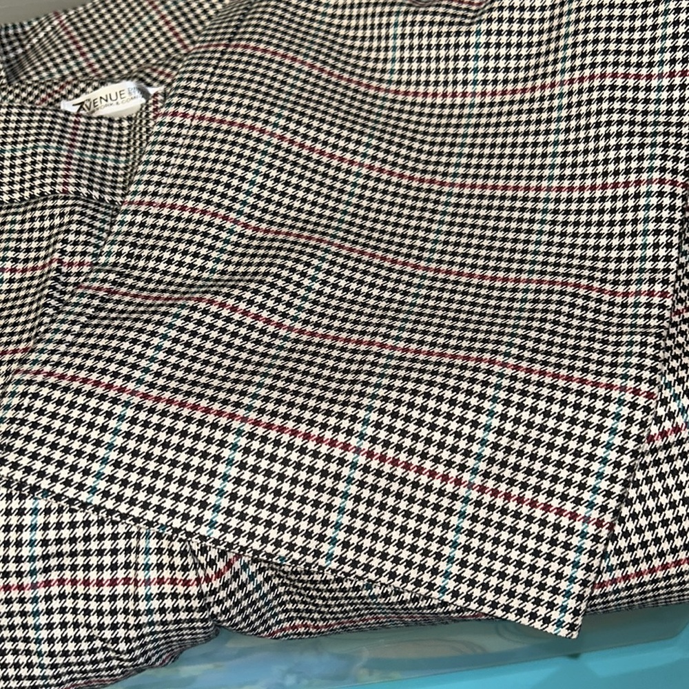NWT plus size houndstooth pants by 7th Avenue by NY & Co. - Picture 8 of 8